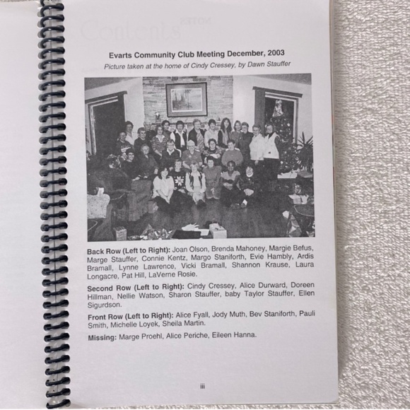 Vintage Evarts Community Club Out Of The Evarts Kitchen Cookbook - Picture 12 of 14